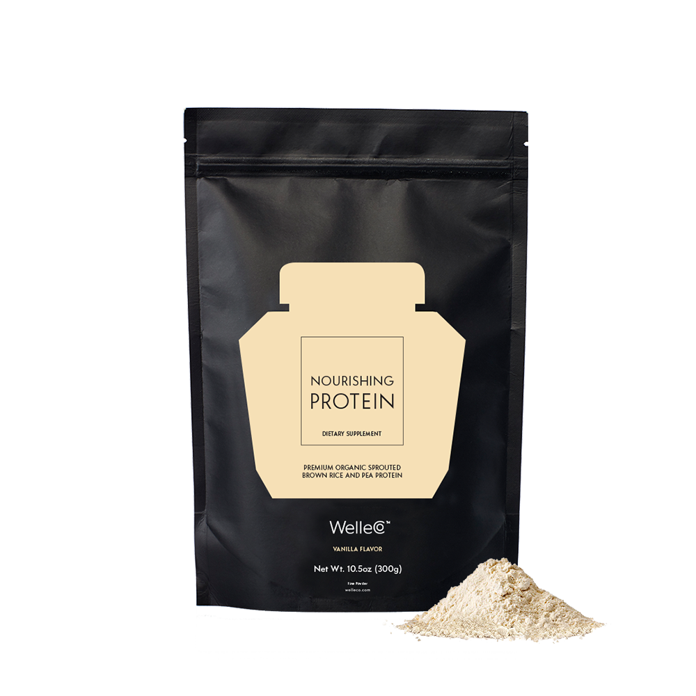 1:: WelleCo Nourishing Protein Vanilla Refill 300g