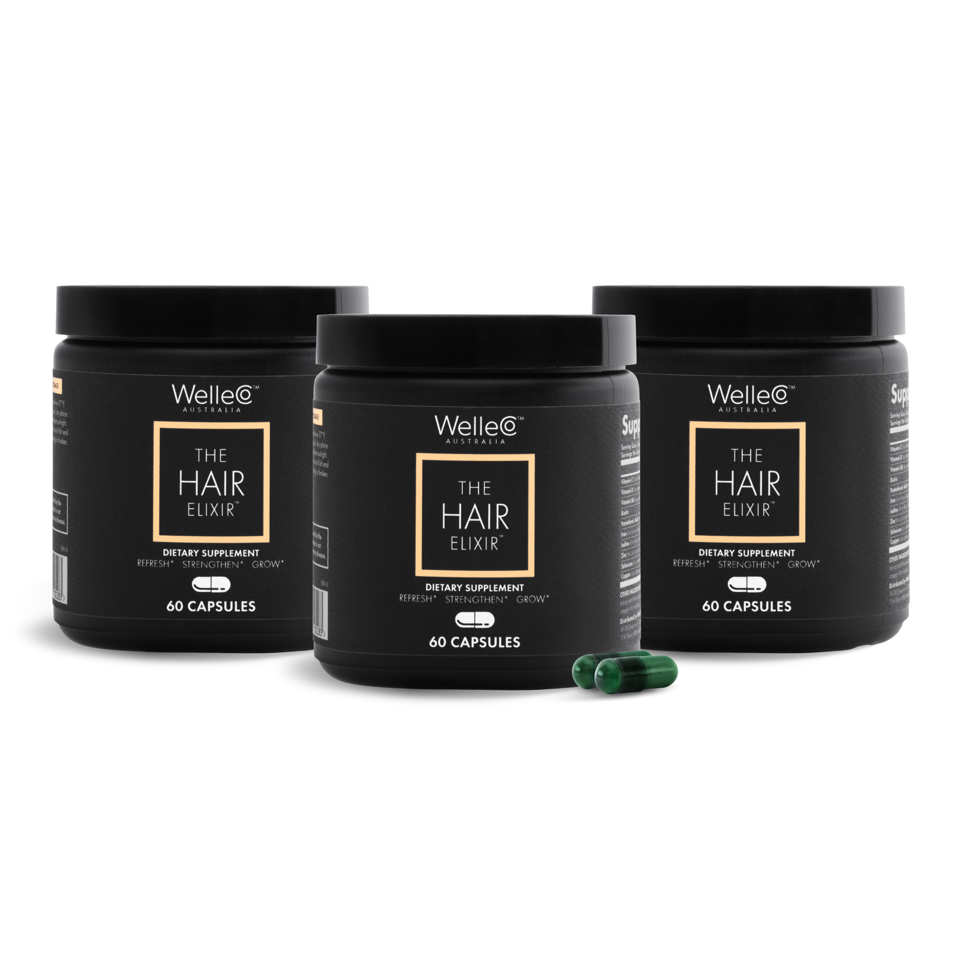 The Hair Elixir Three Month Pack