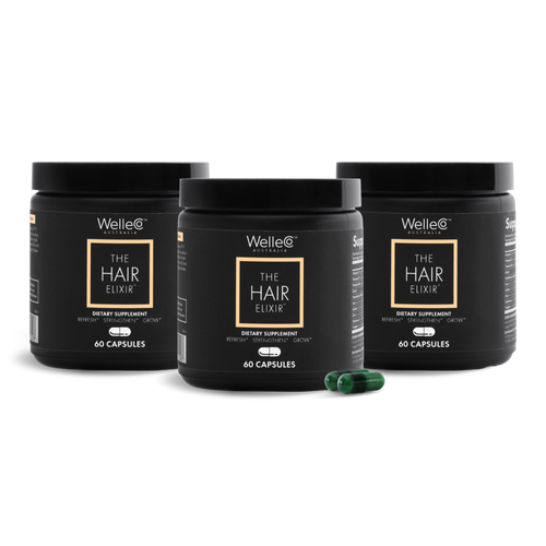 The Hair Elixir Three Month Pack