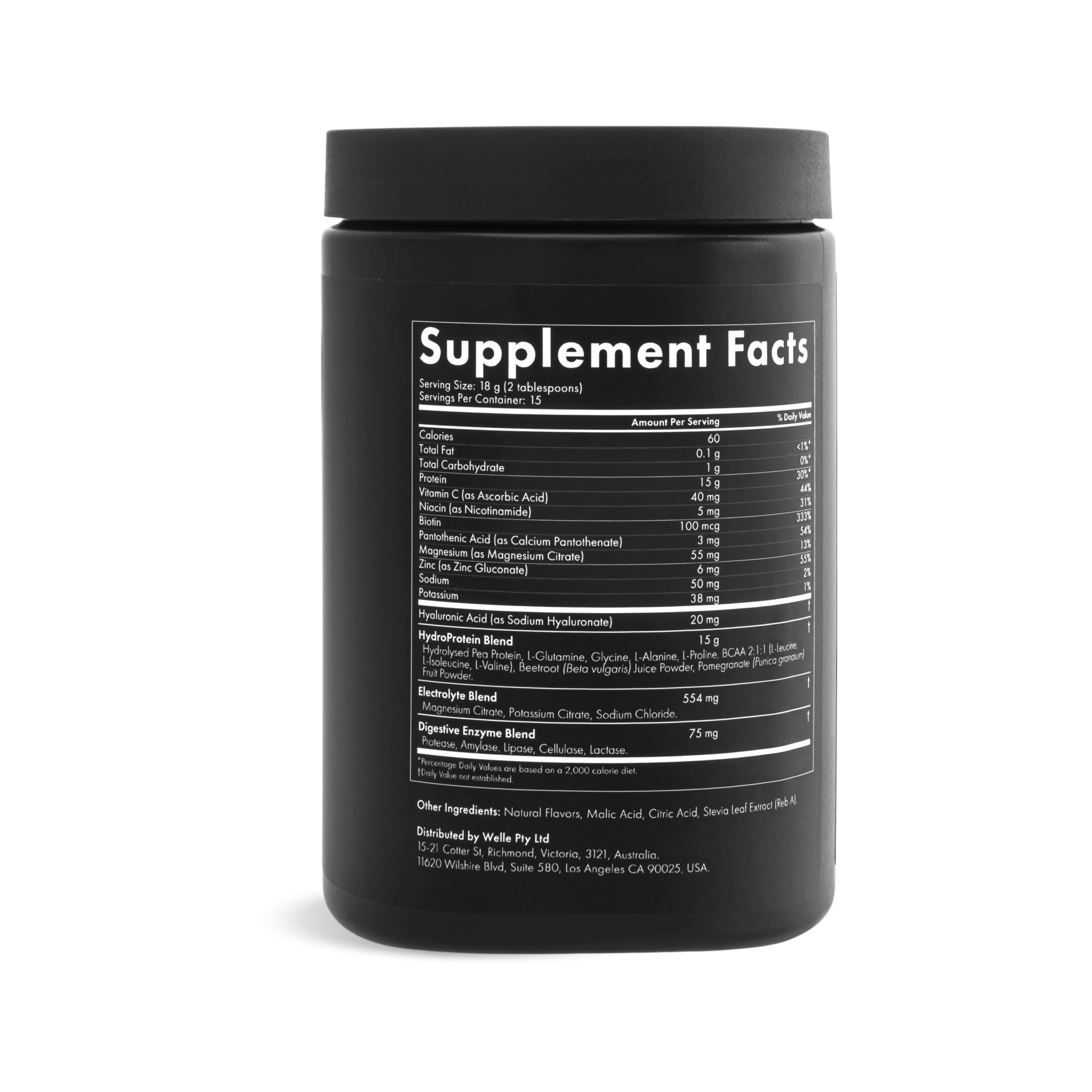 The HydroProtein Elixir