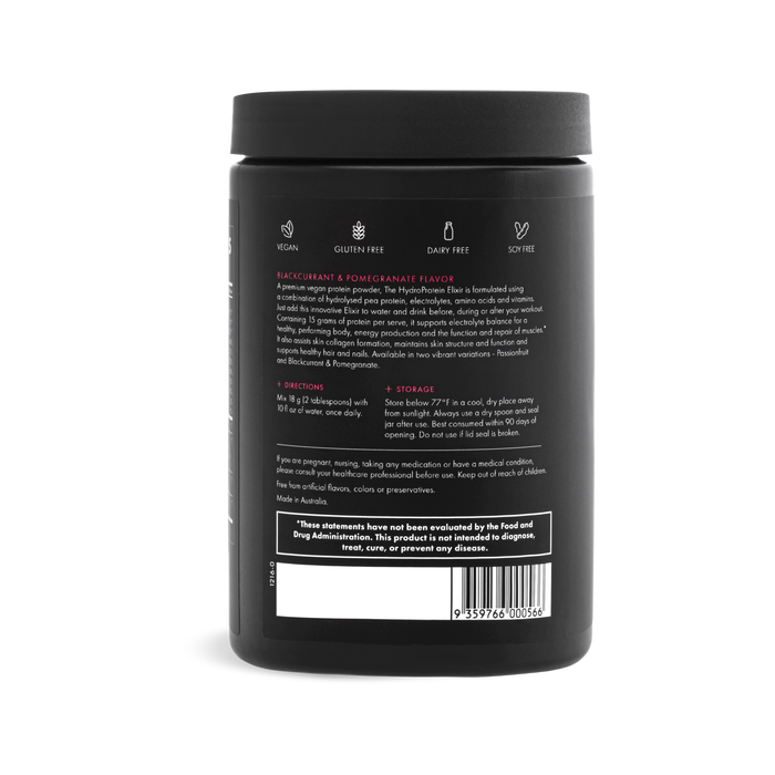 The HydroProtein Elixir