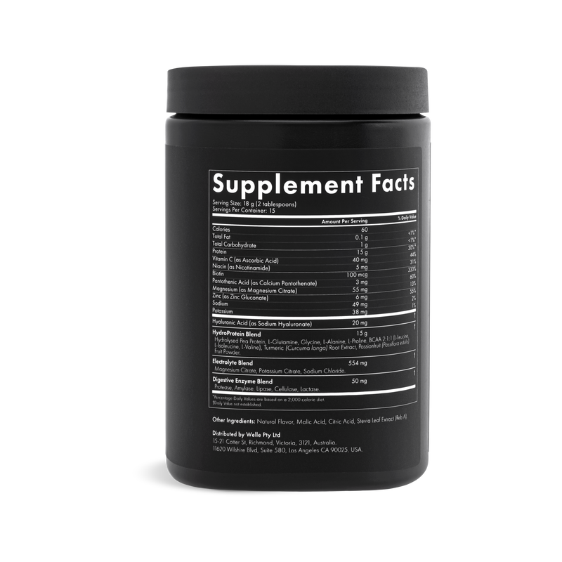 The HydroProtein Elixir