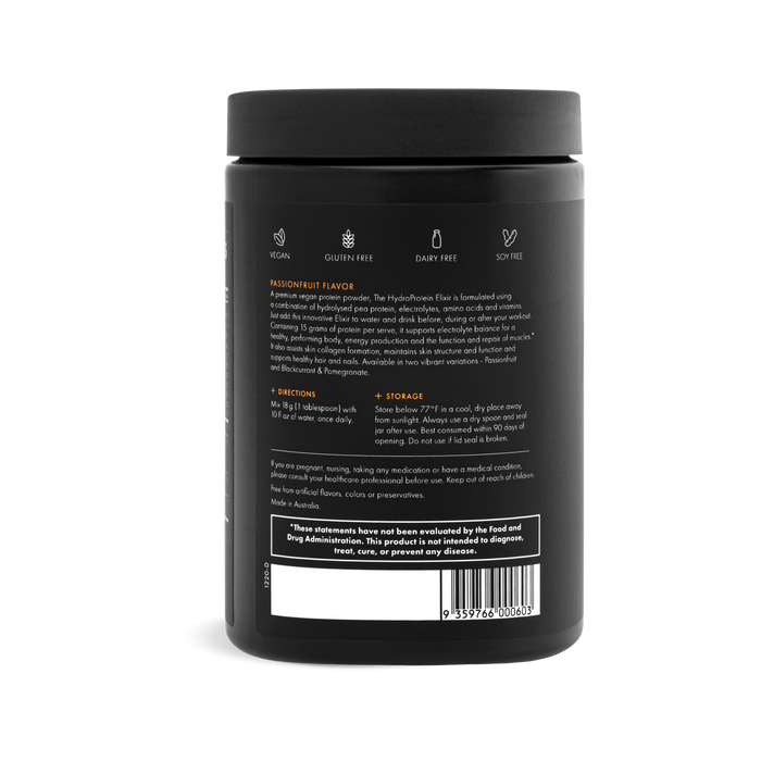 The HydroProtein Elixir